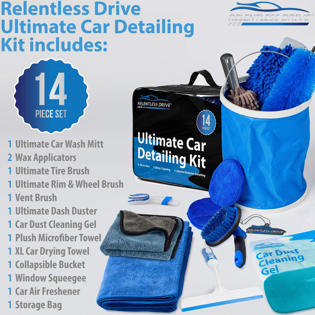 Kit de lavage de voiture : Rocket Smart Wash Box 14 pièces