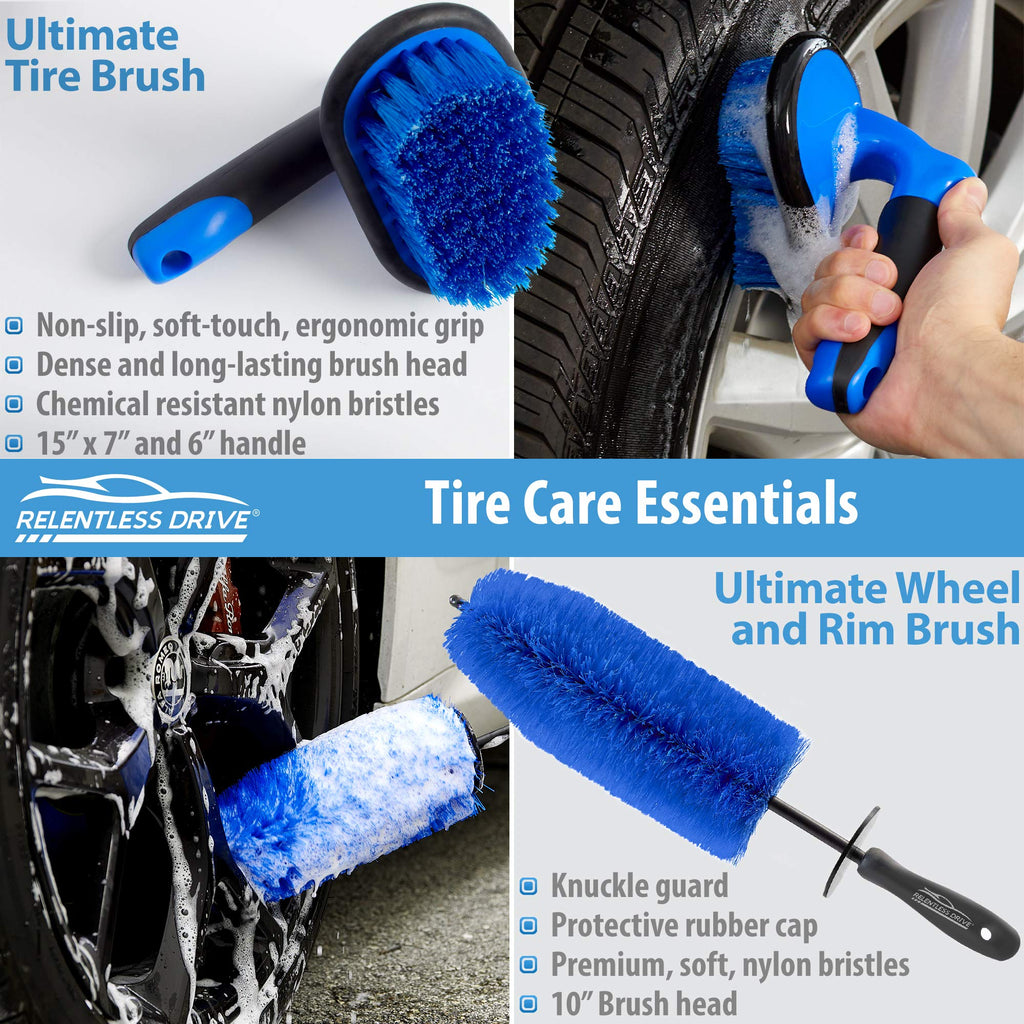 Cheap 6 Pcs Car Interior Cleaning Brushes Soft Dense Bristle